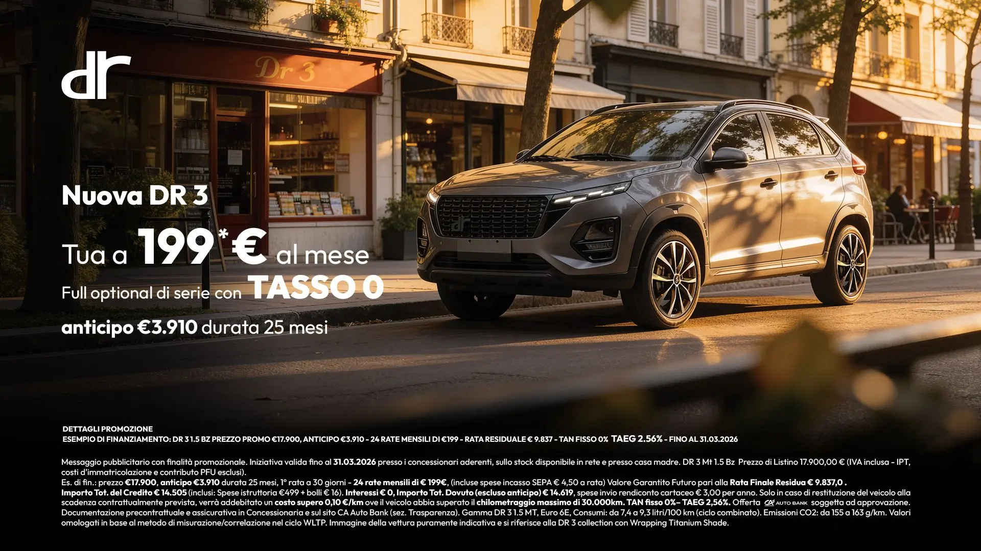 Scopri di più sull'articolo PROMO DR