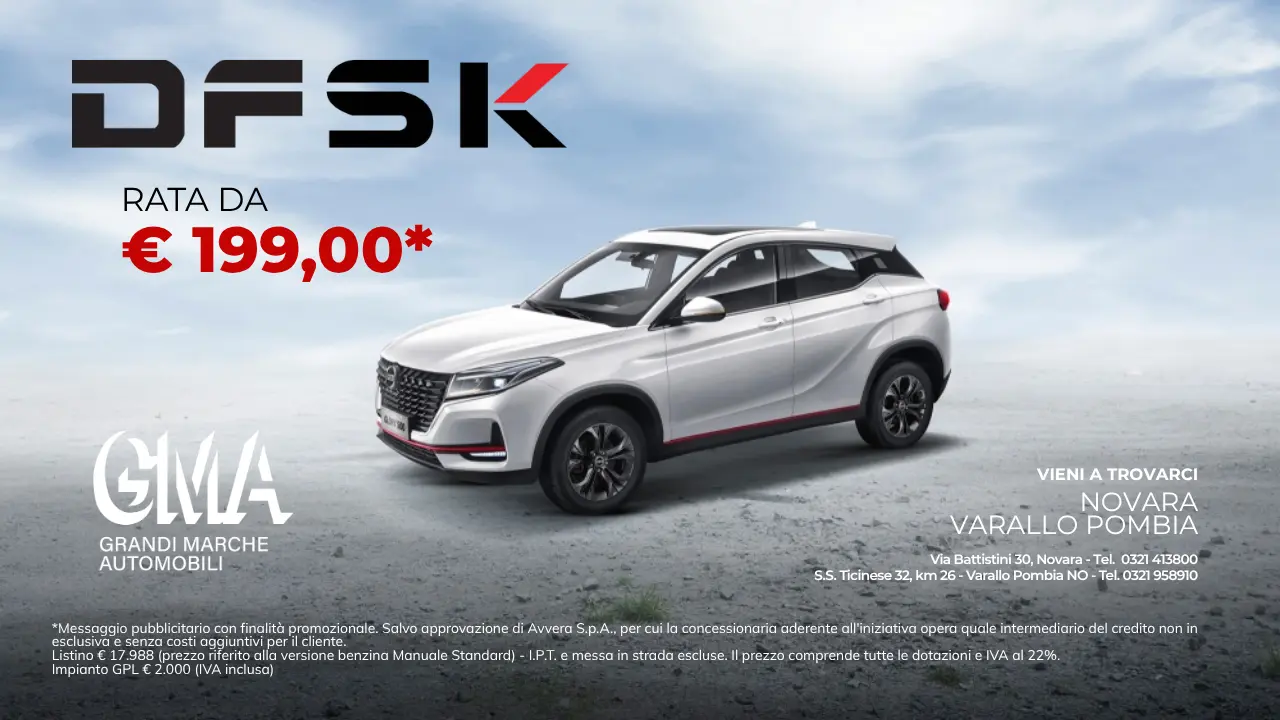 Scopri di più sull'articolo PROMO DFSK